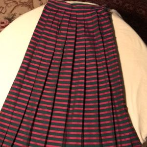 Vintage ankle length pleated skirt by Cullinane